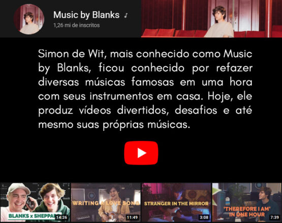 Music by Blanks